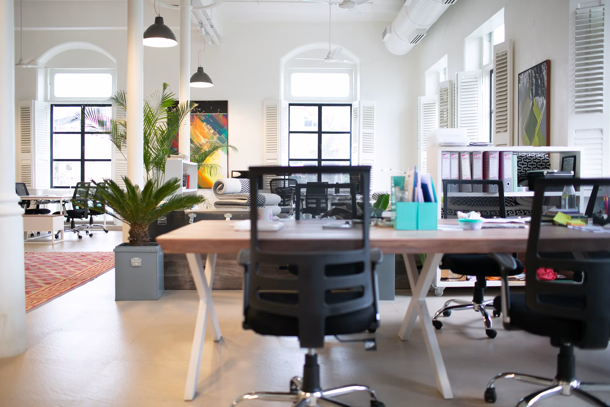 Network and electrical solutions for commercial offices