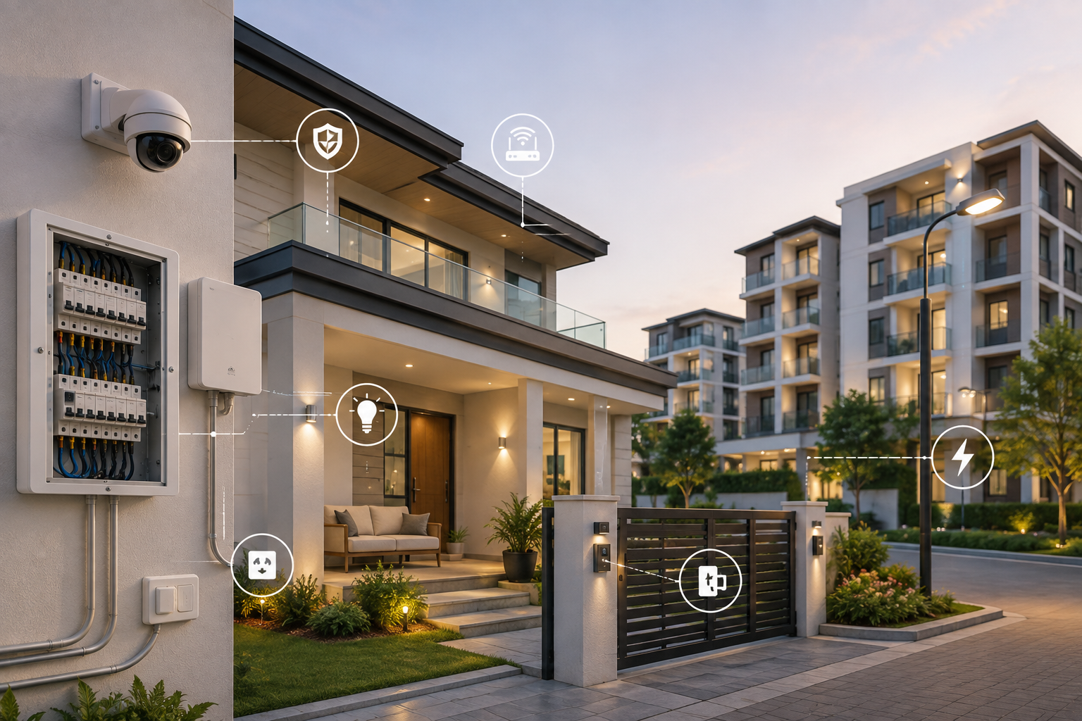 Infrastructure solutions for residential buildings